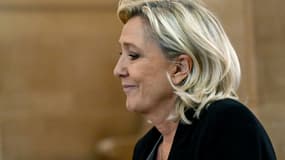 Marine Le Pen au tribunal de Paris, le 20 janvier 2026