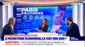 Régionales: Philippe Ballard, candidat RN à Paris souhaite "inciter à la réindustrialisation et à la relocalisation"