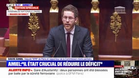 Vote du budget: "Nous ne pouvons faire à Donald Trump le cadeau d'un budget où nous massacrerions les sources d'innovation", défend David Amiel (Renaissance)