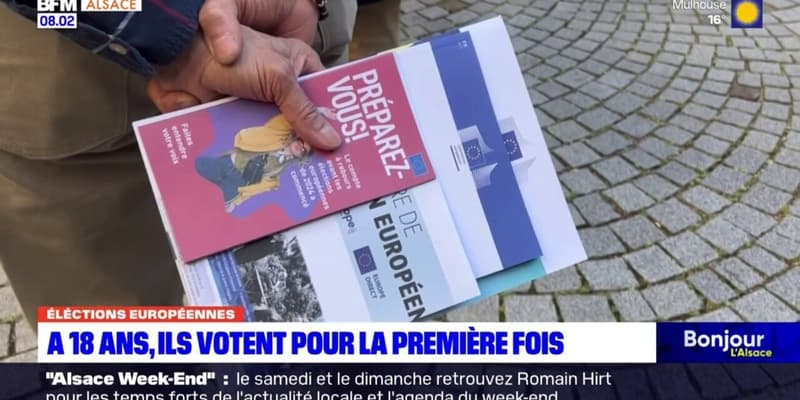 Élections européennes: des centaines de jeunes Alsaciens se préparent à voter pour la première fois