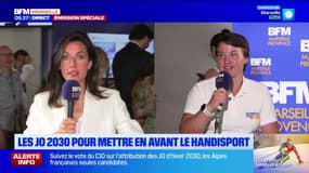 Candidature des Alpes françaises aux JO 2030: la vice-championne du monde de ski alpin handisport Aurélie Richard assure que "tous les sportifs" sont "à fond derrière cette candidature" 