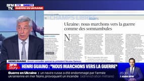 Henri Guaino : "si on ne fait rien, l'Europe et l'Occident marchent vers la guerre"