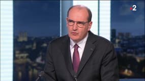 Le Premier ministre Jean Castex sur France 2.