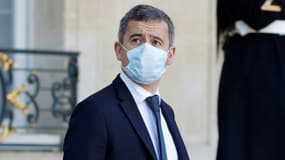 Le ministre de l'Intérieur Gérald Darmanin le 5 janvier 2022 à Paris