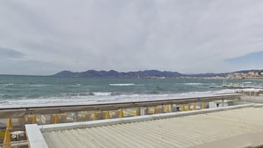 La plage de la Croisette à Cannes - Image d'illustration