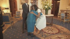 Virginia McLaurin a rencontré le couple Obama dimanche 21 février