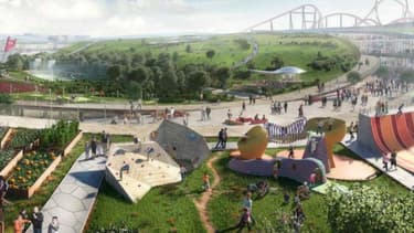 Europacity, une gigantesque surface commerciale, ainsi que des hôtels, des salles de spectacle, un parc aquatique et une piste de ski, devait voir le jour en 2024.