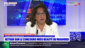 Djamila Benabdelhafid, présidente du concours Miss beauté du Maghreb, explique l'organisation du concours