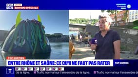 Entre Rhône et Saône: la Fête des lumières "mais version estivale"