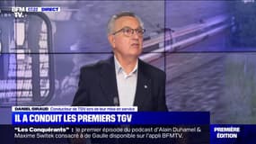 Daniel Giraud, conducteur d'un des premiers TGV, revient sur les 40 ans d'histoire du célèbre train