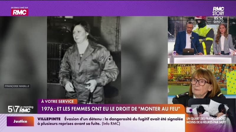 Françoise Mabille à votre service : 1976, et les femmes ont eu lebdroit de "monter au feu" - 11/03