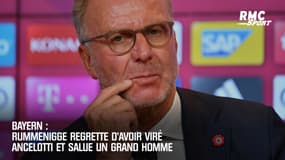 Bayern : Rummenigge regrette d’avoir viré Ancelotti et salue « un grand homme »  