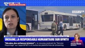 Tatiana Lomakina, responsable des couloirs humanitaires: "Depuis hier, on a pu sortir une centaine de civils de l'usine d'Azovstal"