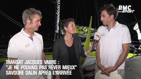 Transat Jacques Vabre : "Je ne pouvais pas rêver mieux" savoure Dalin après l’arrivée