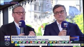 Notre-Dame de Paris: "pendant les travaux, je souhaite que les pèlerins soient nombreux autour de la cathédrale, notamment sur le parvis quand il sera ouvert", affirme Mgr Patrick Chauvet, recteur de la cathédrale