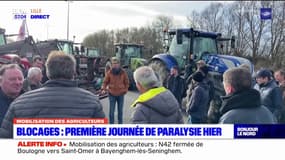 Mobilisation des agriculteurs: une première journée de paralysie mercredi