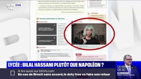 Non, Bilal Hassani ne remplace pas Napoléon dans un manuel d'histoire de première