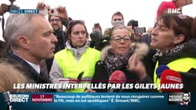 Président Magnien ! : Les ministres interpellés par les gilets jaunes - 13/11