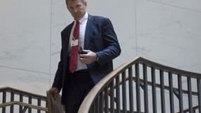 Le fondateur américain de Blackwater Erik Prince en 2017 à Washington D.C.