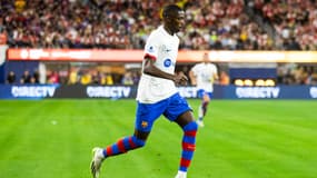 Ousmane Dembélé en match de préparation avec le Barça, 26 juillet 2023