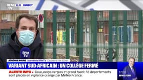 Val-d'Oise: deux cas positifs au variant sud-africain du Covid-19 détectés dans un collège