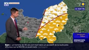Météo Normandie: ne journée pluvieuse, jusqu'à 24°C attendus au Havre et 25°C à Saint-Lô