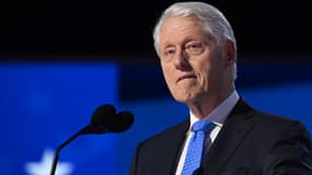 Bill Clinton à la convention démocrate de Chicago, le mercredi 21 août 2024