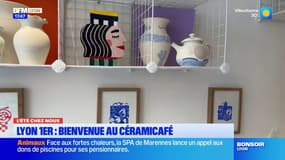 L'été chez nous: bienvenue au céramicafé dans le 1er arrondissement de Lyon