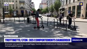 Trottinettes à Lyon: des comportements dangereux?
