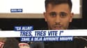 Revel-PSG : "Ca allait très, très vite !", Zahil impatient de recroiser le fer avec Mbappé