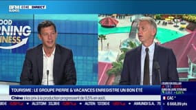 Franck Gervais (Directeur général du Groupe Pierre & Vacances-Center Parcs): "On fait même un meilleur été que 2019, dernier été de référence"