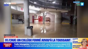 Crue en Essonne: un collège pourrait rester fermé jusqu'à la Toussaint
