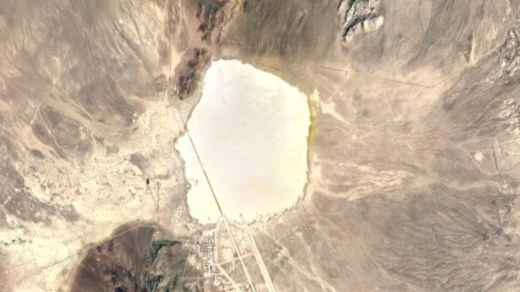 La zone 51, dans le Nevada, est caviardée sur Google Maps