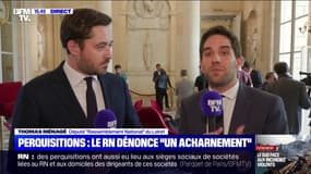 Perquisition au siège du RN: "C'est clairement un acharnement médiatique" déclare Thomas Ménagé, député RN du Loiret