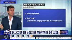 Paris: recrudescence des vols de montres de luxe
