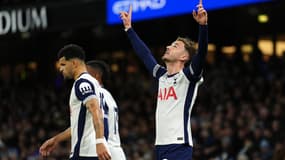 James Maddison buteur pour Tottenham à l'Etihad, 23 novembre 2024