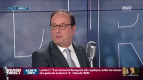 François Hollande... et la météo: "A chaque fois qu'il pleut en France, on me l'attribue"