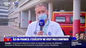 Covid-19: le Pr Philippe Juvin reproche l'absence de "campagne de publicité pour inciter les gens à se faire vacciner"