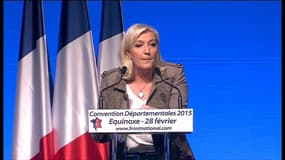 Marine Le Pen samedi 28 février 
