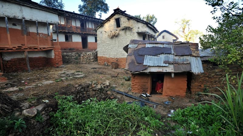 Une hutte dédiée à la pratique du chhaupadi au Népal. (Photo d'illustration)
