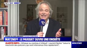 Gabriel Matzneff: pour Franz-Olivier Giesbert, "il y a beaucoup de gens qui ont écrit des beaux livres et qui n'étaient pas des saints"