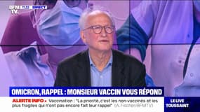 Le Pr Alain Fischer est "favorable" à l'ouverture de la dose de rappel aux moins de 18 ans