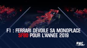 F1 : Ferrari dévoile sa monoplace pour l'année 2019