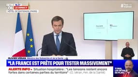 Olivier Véran: "100 millions de masques vont être distribués aux soignants, personnes malades et fragiles, la semaine du 11 mai" 