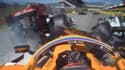 Crash au GP de Toscane