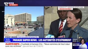 Fusillade lors de la parade du Super Bowl: "Une tragédie" pour la cheffe de la police de Kansas City, qui se dit "en colère après ce qu'il s'est passé"