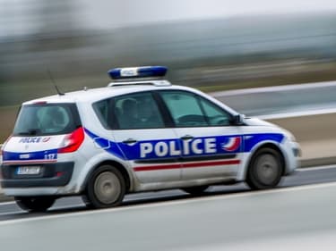 Véhicule de police (illustration)