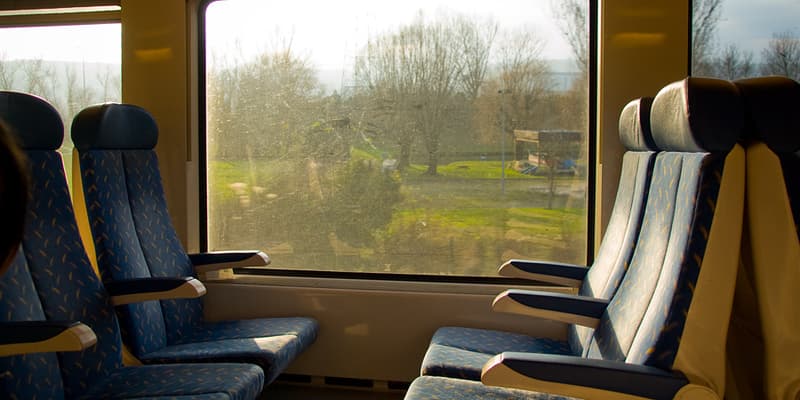 Le "carré" d'un wagon de train SNCF (Photo d'illustration).
