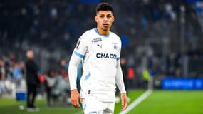 L'attaquant brésilien Luis Henrique avec l'OM, à Marseille le 1er décembre 2024