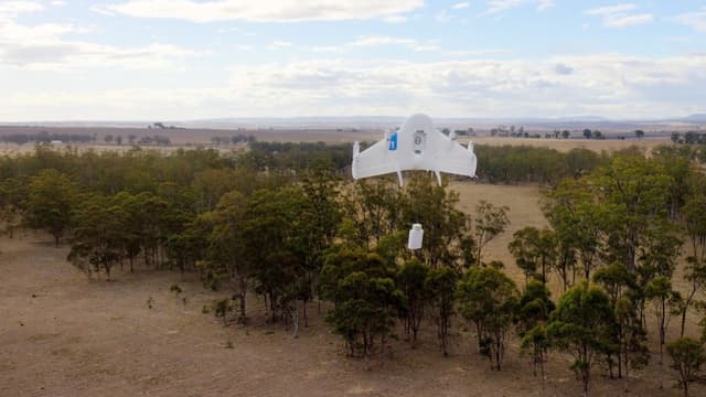 Google avait discrètement mené des tous premiers avec quelques petits objets en Australie